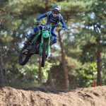 Sven van der Mierden wint beide manches NK 500 in Eersel