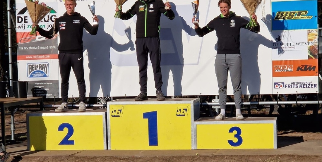 Sven van der Mierden wint beide manches in Lochem
