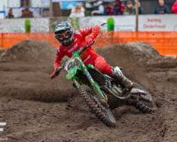 Sven van der Mierden klimt naar vijfde plaats in Dutch Masters of Motocross